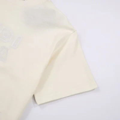 Футболка Fendi With Brand Logo Print "Cream" фото № 2