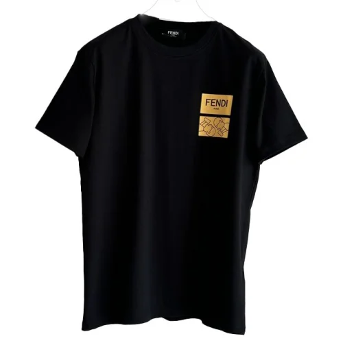 Футболка Fendi Caricature "Black"