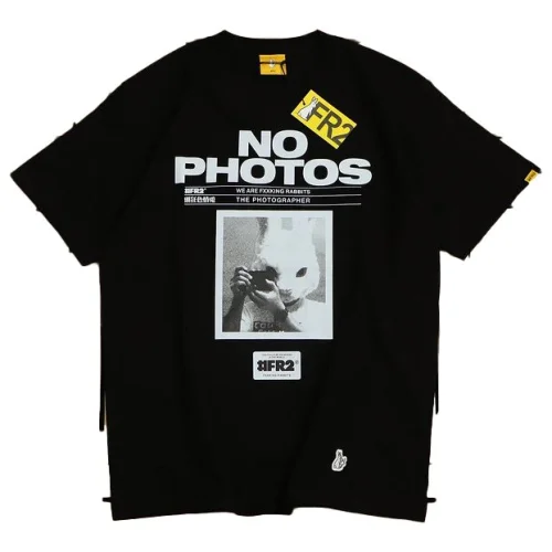 Футболка FR2 Rabbit No Photos "Black"