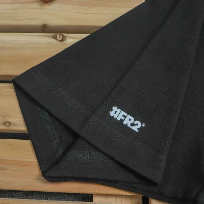 Футболка FR2 Big QR-Code Back "Black" фото № 4