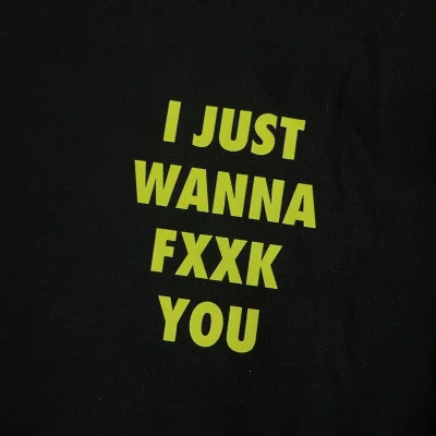 Футболка FR2 Pair Of Rabbits Above Inscription "Black" фото № 6