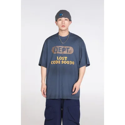 Футболка Gallery Dept Lost Code "Blue" фото № 3