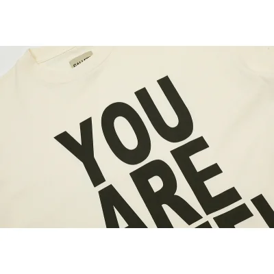 Футболка Gallery Dept You Are Late "Beige" фото № 6