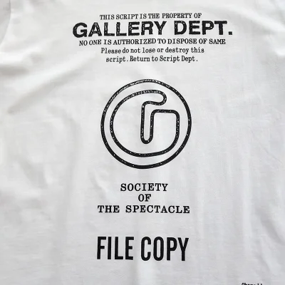 Футболка Gallery Dept File Copy "White" фото № 4