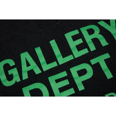 Футболка Gallery Dept With The Logo Lettering In Green "Black" фото № 6