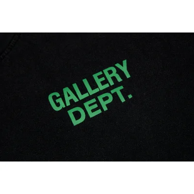 Футболка Gallery Dept With The Logo Lettering In Green "Black" фото № 2