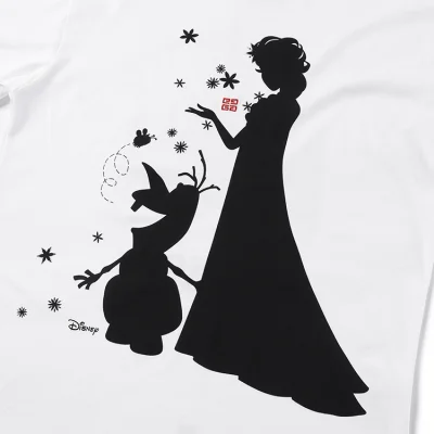 Футболка Givenchy X Disney Cold Heart "White" фото № 4 Футболка Givenchy X Disney Cold Heart "White" фото № 4