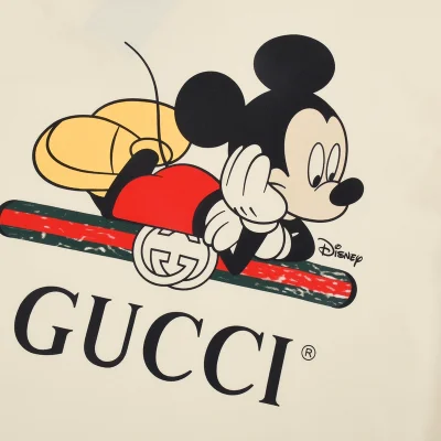 Футболка Gucci X Disney The Mysterious Mickey Mouse "Cream" фото № 7 Футболка Gucci X Disney The Mysterious Mickey Mouse "Cream" фото № 7
