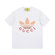 Футболка Gucci X Adidas With The Logo Of Two Brands