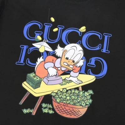 Футболка Gucci Scrooge McDuck "Black" фото № 5
