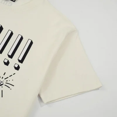 Футболка Gucci With Graphic Bomb Print "Cream" фото № 4
