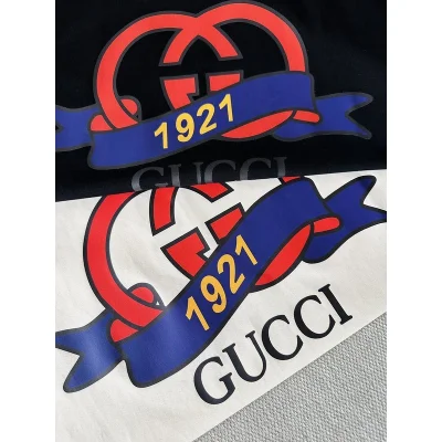 Футболка Gucci With Ribbon 1921 "Black" фото № 4