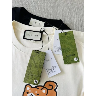 Футболка Gucci Multi-Print "Cream" фото № 4