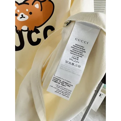 Футболка Gucci Multi-Print "Cream" фото № 5