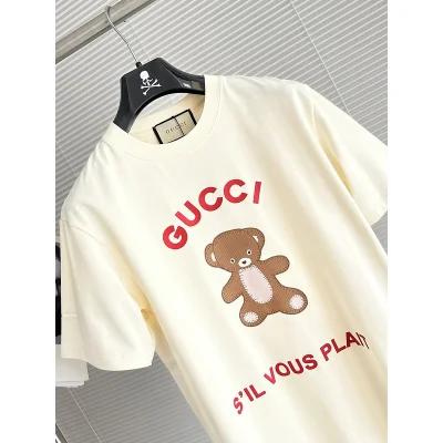 Футболка Gucci Sil Vous Plait "Cream" фото № 2 Футболка Gucci Sil Vous Plait "Cream" фото № 2