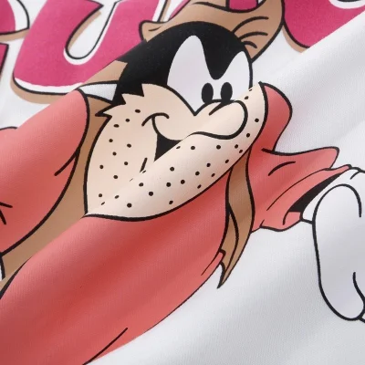 Футболка Gucci Cartoon Print And Inscription "White" фото № 5