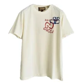 Футболка Gucci X Balenciaga BB And GG Logo "Cream"
