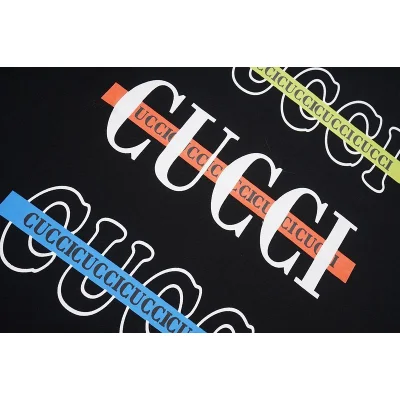 Футболка Gucci Cross Out All "Black" фото № 7