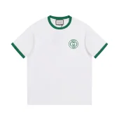 Футболка Gucci With Green Edges "White"