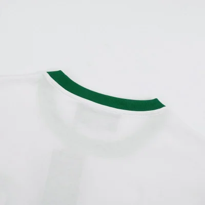 Футболка Gucci With Green Edges "White" фото № 4