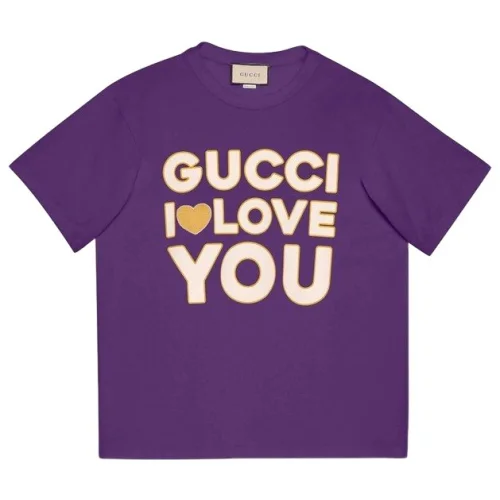 Футболка Gucci With Text I Love You "Violet"
