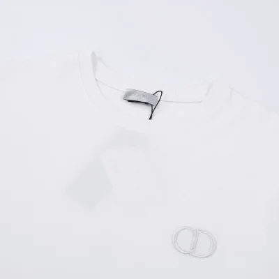 Футболка Gucci Embroidery Brand Logo "White" фото № 3