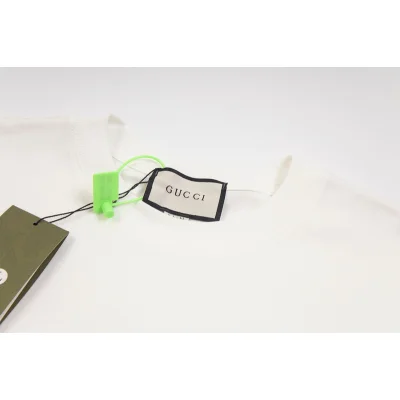 Рубашка Gucci Orange Logo "White" фото № 5