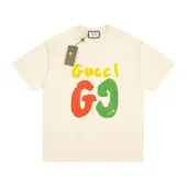 Футболка Gucci Gucci GC Print "Beige"
