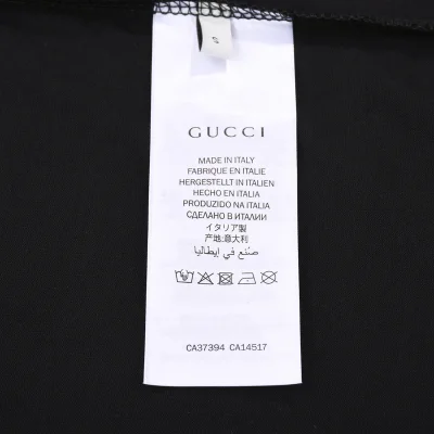 Футболка Gucci Smile "Black" фото № 2
