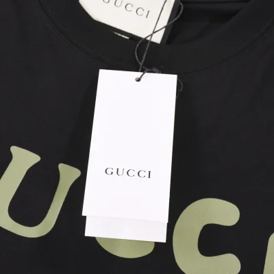 Футболка Gucci Smile "Black" фото № 8
