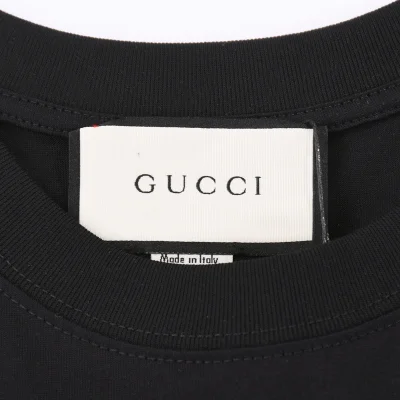 Футболка Gucci Smile "Black" фото № 7