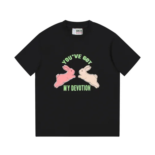 Футболка Gucci Two Rabbits "Black"