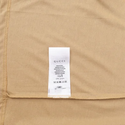 Футболка Gucci Big Print "Beige" фото № 6