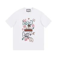 Футболка Gucci Print With Stars And Logo "White"