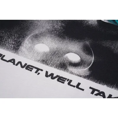 Футболка Hellstar Attacks Print "White" фото № 4