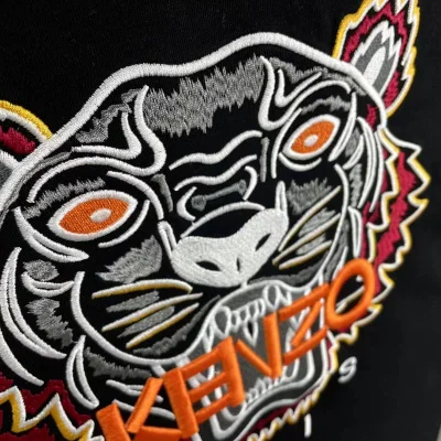 Футболка Kenzo Animal Style "Black" фото № 3