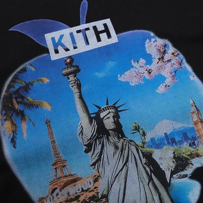 Футболка Kith NY to the World "Black" фото № 3