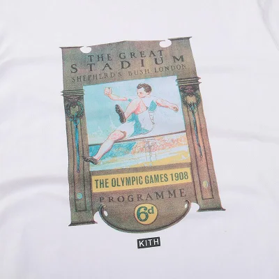 Футболка Kith The Great Stadium "White" фото № 7