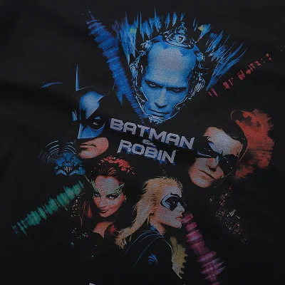 Футболка Kith Batman and Robin "Black" фото № 4