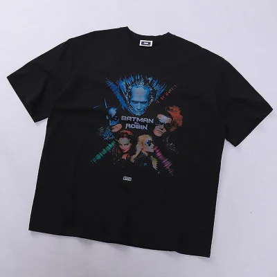 Футболка Kith Batman and Robin "Black" фото № 2