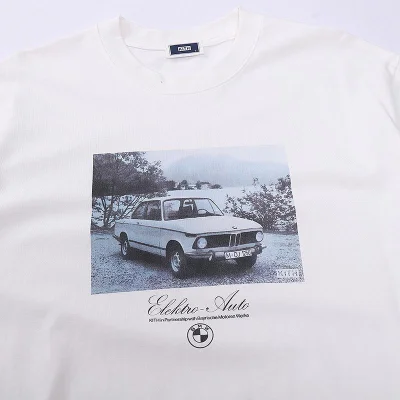 Футболка Kith BMW Poster "White" фото № 3