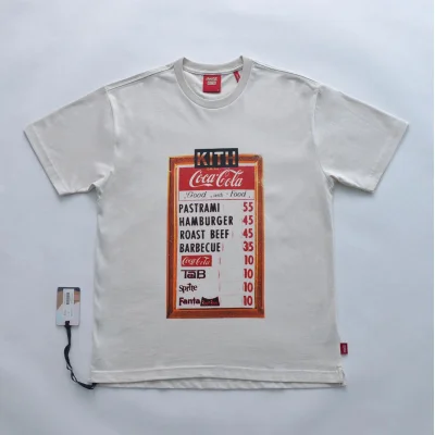 Футболка Kith Coke Bliss "White Milk" фото № 2
