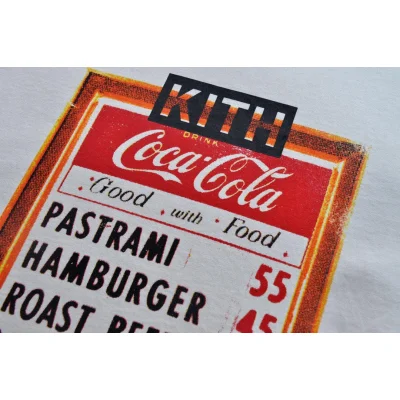 Футболка Kith Coke Bliss "White Milk" фото № 3