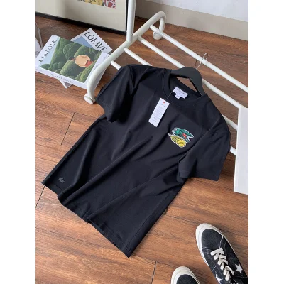 Футболка Lacoste Logo Ball "Black" фото № 3