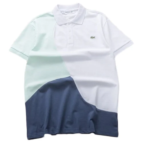 Футболка Lacoste Three Colorful Parts "Green"