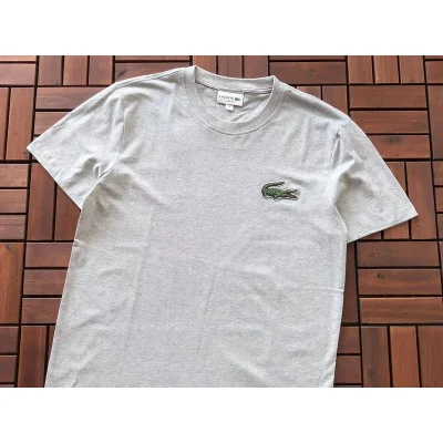 Футболка Lacoste Small Front Logo "Gray" фото № 7