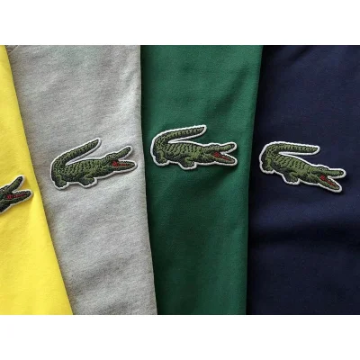 Футболка Lacoste Small Front Logo "Gray" фото № 4