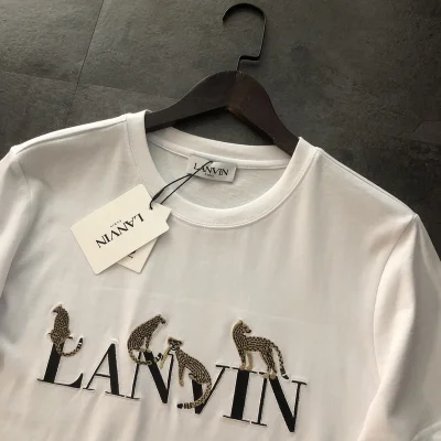 Футболка Lanvin Leopard "White" фото № 2 Футболка Lanvin Leopard "White" фото № 2