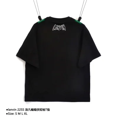 Футболка Lanvin Batman "Black" фото № 2 Футболка Lanvin Batman "Black" фото № 2