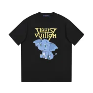 Футболка Louis Vuitton Blue Baby Elephant "Black"